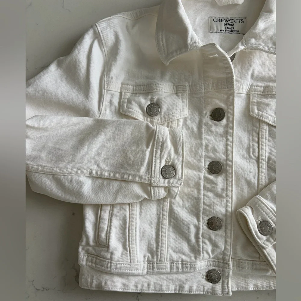 Crewcuts Girls' Cropped Denim Jacket